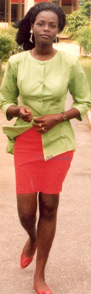 Date this happy Ivory Coast girl Felicienne from Abidjan N3978