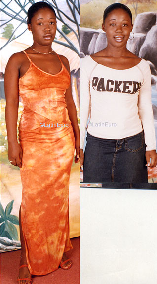 Date this nice looking Gabon girl Hermine from  A9969