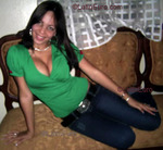 athletic Dominican Republic girl  from Santiago N743