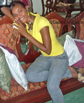 young Dominican Republic girl Anyelina from San Crsitobal DO184