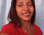 tall Dominican Republic girl Yissel Maria from Santiago DO8640