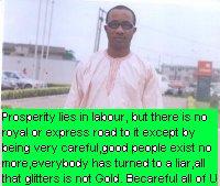 Date this happy Sierra Leone man Blessing from Freetown SL5