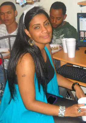 Date this fun Dominican Republic girl Beverly sahilis from Manguayabo DO3977