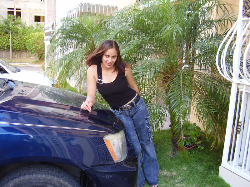 Date this foxy Dominican Republic girl Angelica from Santiagos DO4637