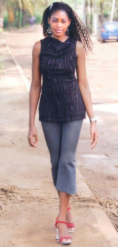 Date this foxy Gabon girl Hortense from Libreville GA10