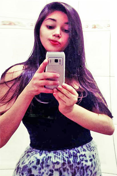 Date this young Brazil girl Janaina from Buritirama BR7546