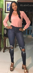 attractive Dominican Republic girl Nieves from Santo Domingo DO40748