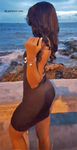 good-looking Dominican Republic girl Ressel from Boca Chica DO37854